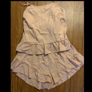 Shein ruffle sleep/ lounge set